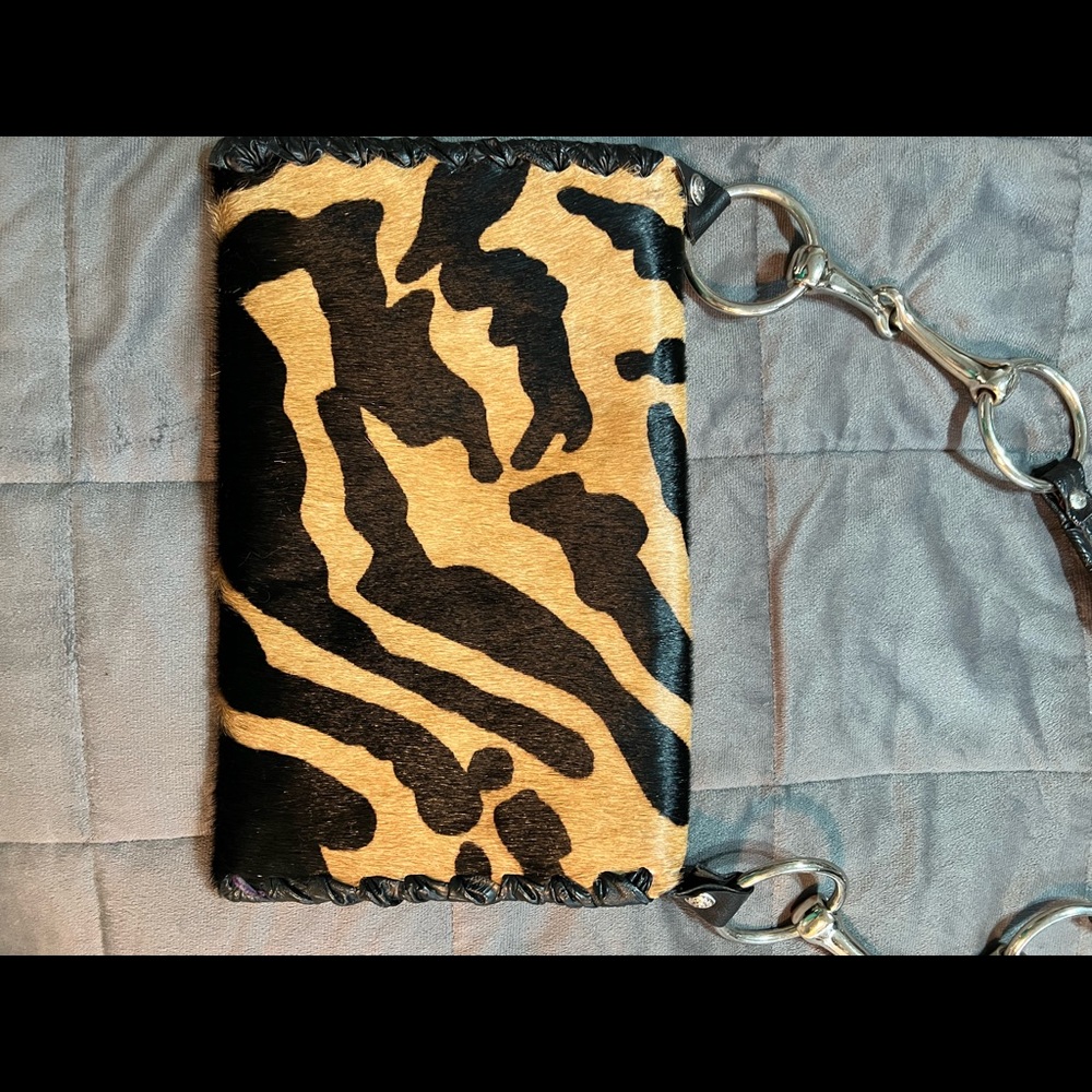 Cowhide Purse clutch size